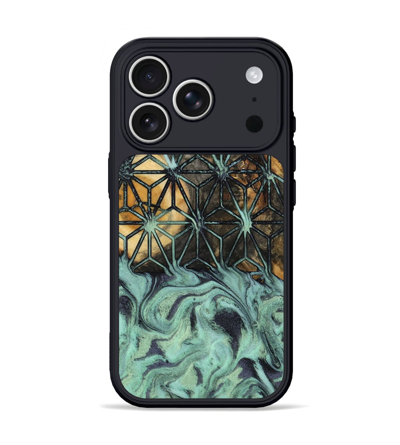 iPhone 17 Pro Wood Phone Case - Jena (Pattern, 800658)