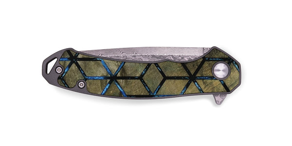 EDC Wood Pocket Knife - Lila (Pattern, 800659)