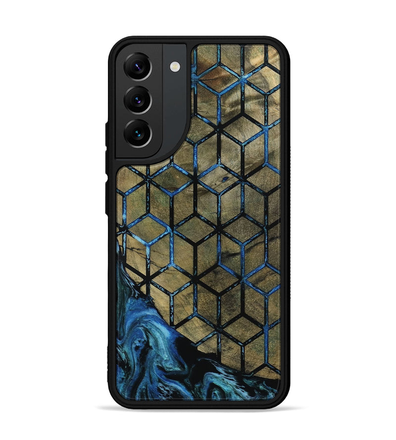 Galaxy S22 Plus Wood Phone Case - Lila (Pattern, 800659)