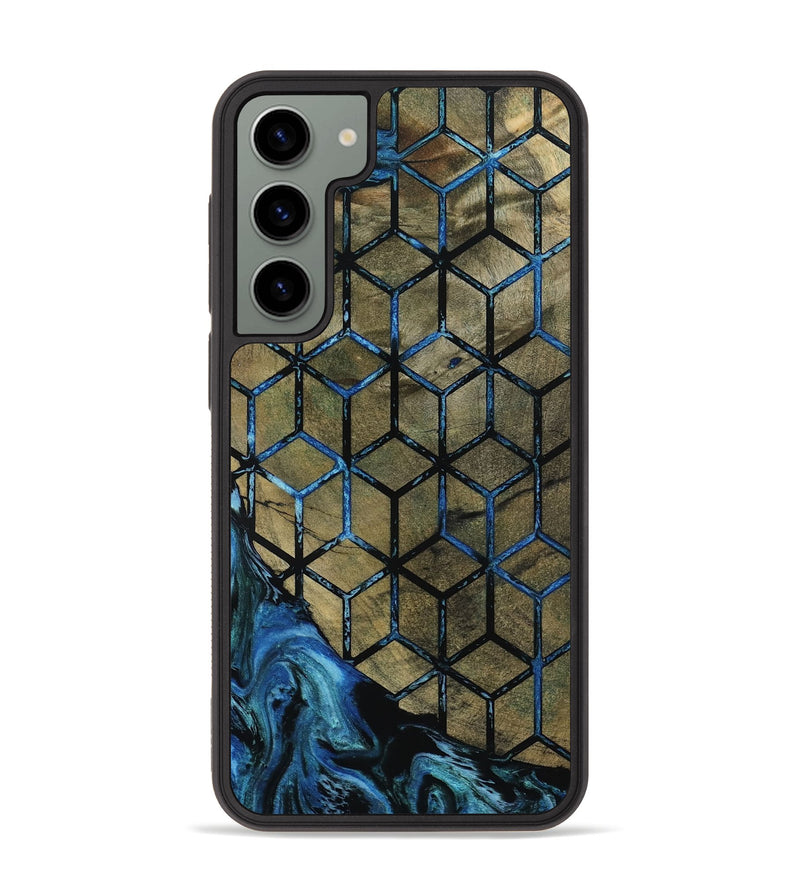 Galaxy S23 Plus Wood Phone Case - Lila (Pattern, 800659)