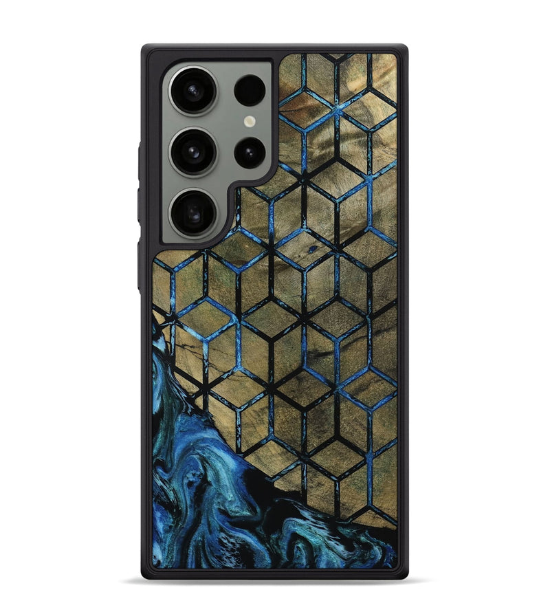 Galaxy S24 Ultra Wood Phone Case - Lila (Pattern, 800659)