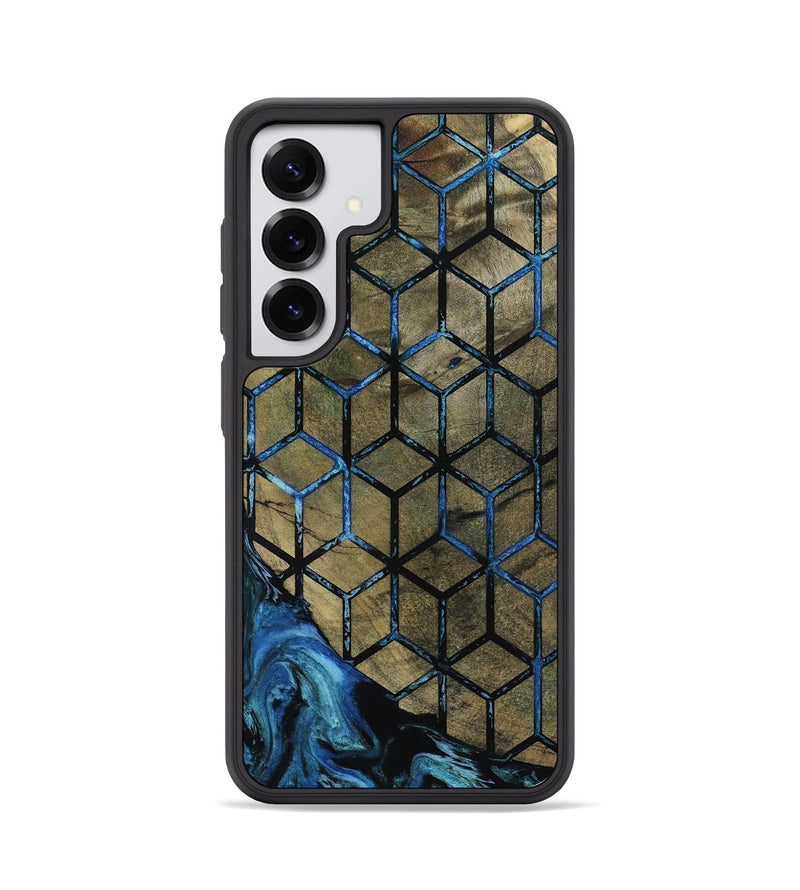 Galaxy S25 Wood Phone Case - Lila (Pattern, 800659)