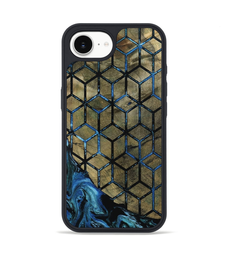 iPhone 16e Wood Phone Case - Lila (Pattern, 800659)