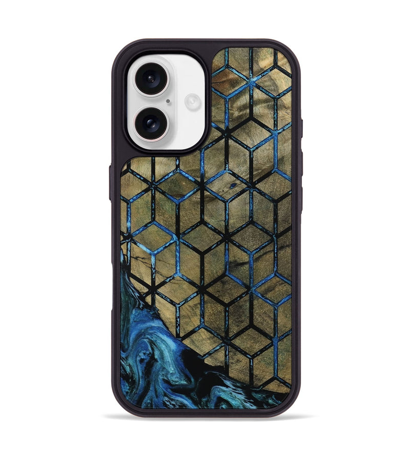 iPhone 17 Wood Phone Case - Lila (Pattern, 800659)