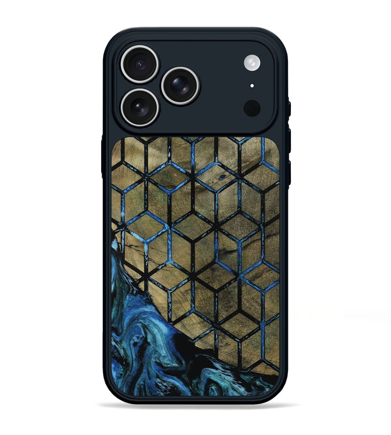 iPhone 17 Pro Max Wood Phone Case - Lila (Pattern, 800659)