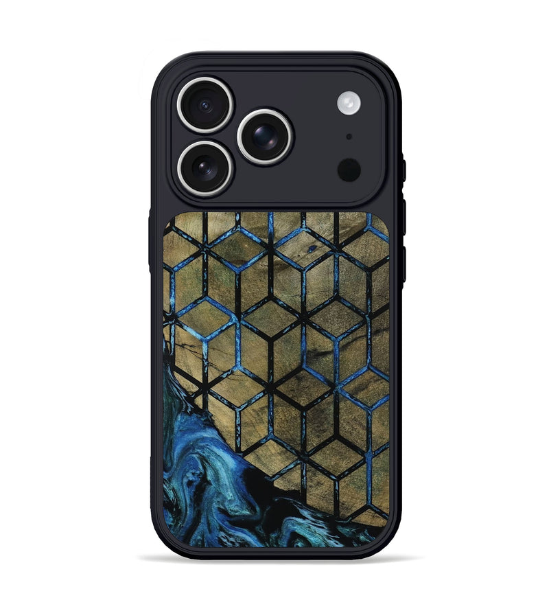 iPhone 17 Pro Wood Phone Case - Lila (Pattern, 800659)