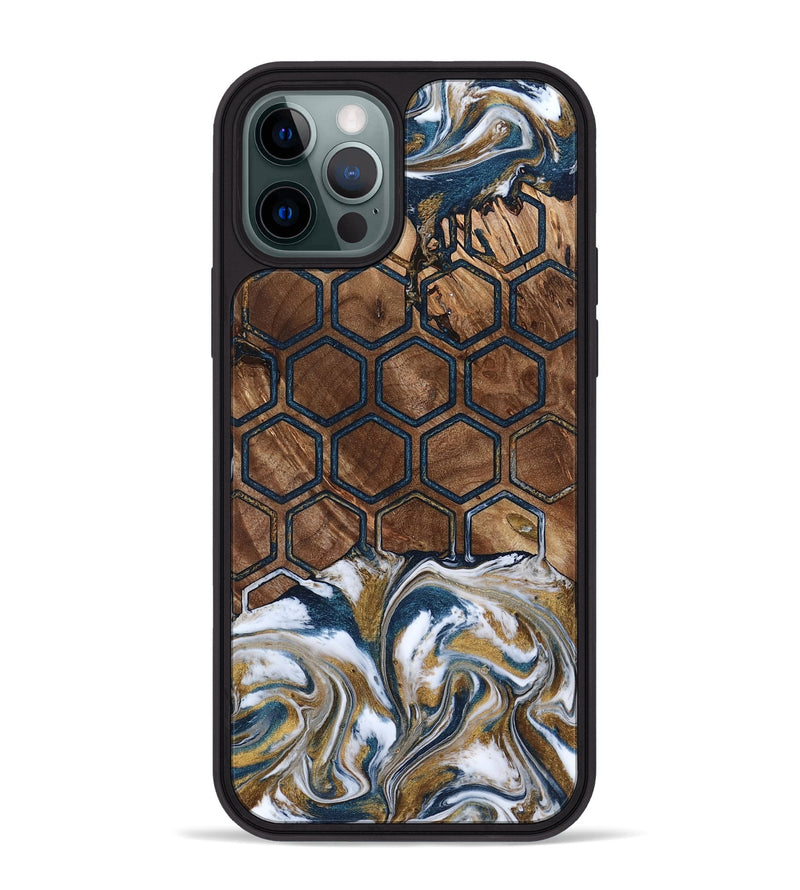 iPhone 12 Pro Max Wood Phone Case - Renae (Pattern, 800660)