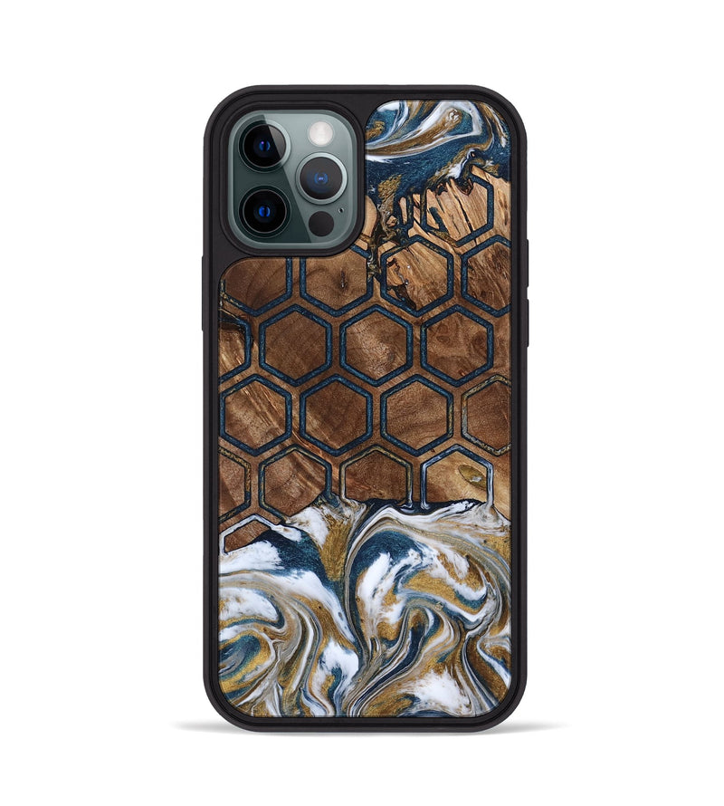 iPhone 12 Pro Wood Phone Case - Renae (Pattern, 800660)