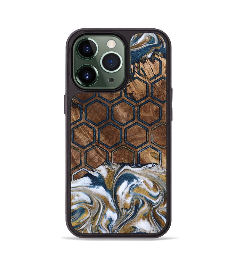 iPhone 13 Pro Wood Phone Case - Renae (Pattern, 800660)