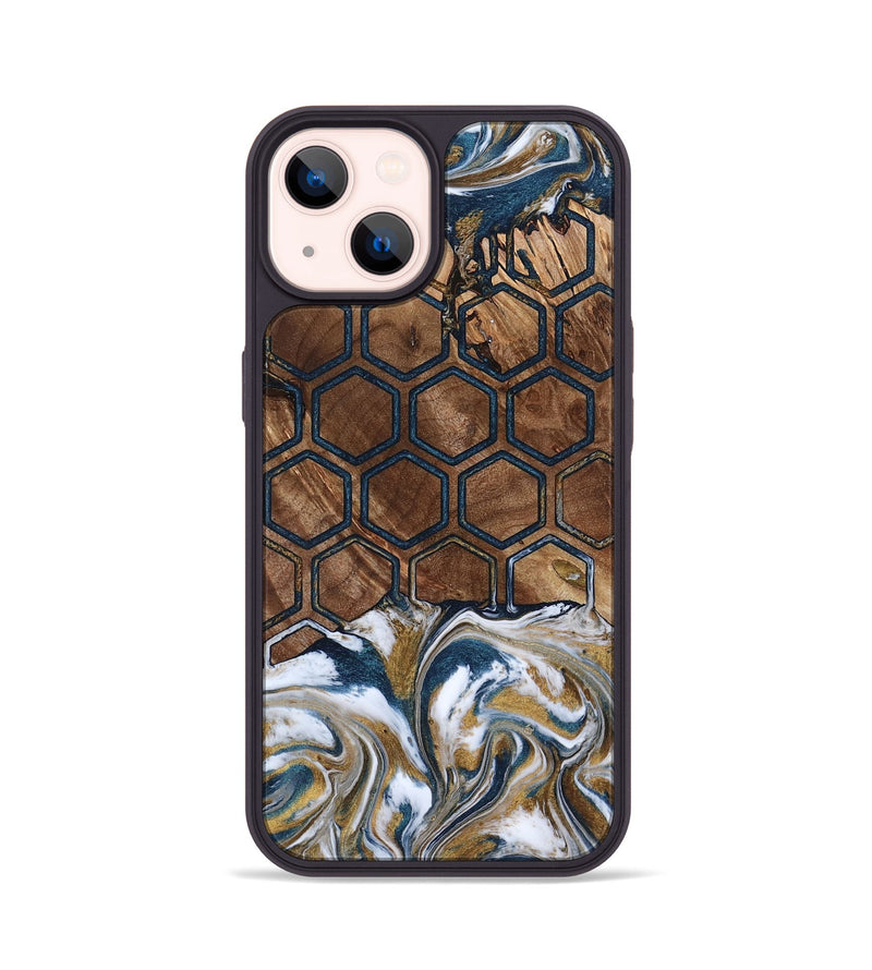 iPhone 14 Wood Phone Case - Renae (Pattern, 800660)