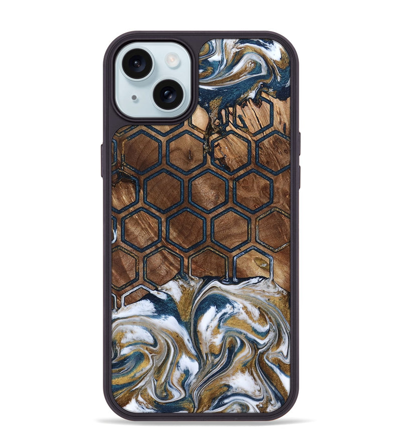 iPhone 15 Plus Wood Phone Case - Renae (Pattern, 800660)