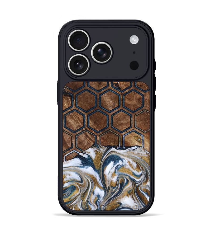iPhone 17 Pro Wood Phone Case - Renae (Pattern, 800660)