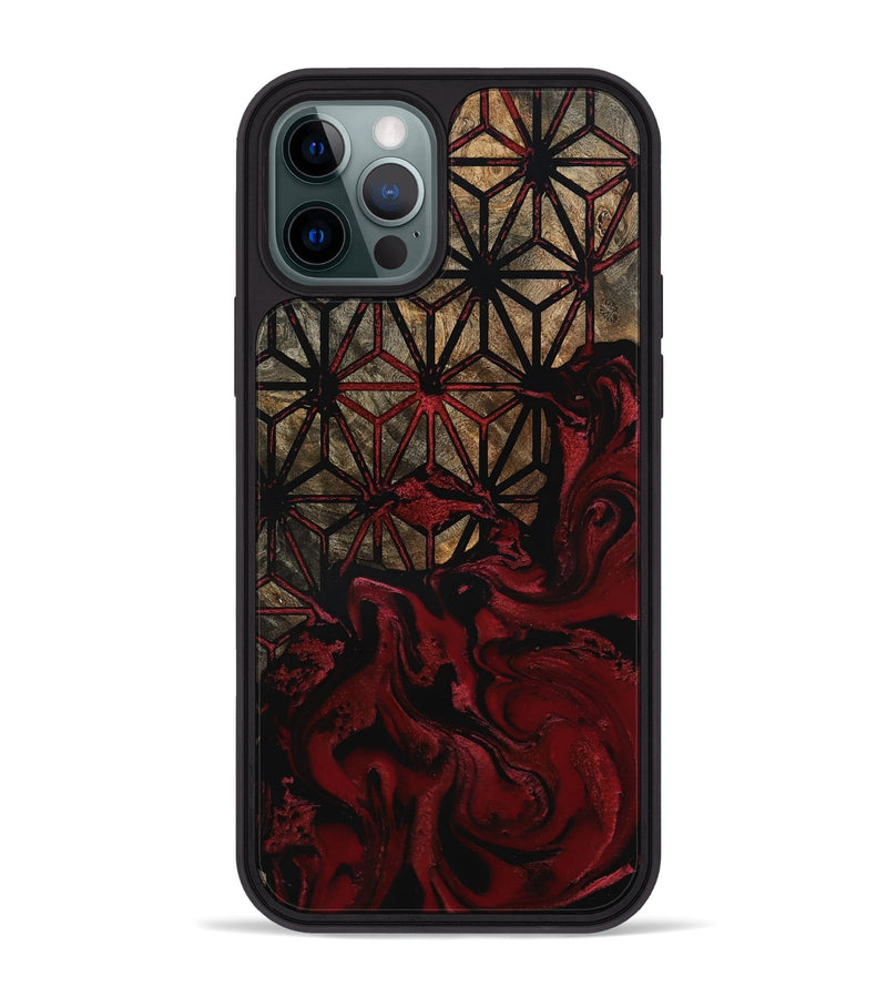 iPhone 12 Pro Max Wood Phone Case - Cassidy (Pattern, 800661)