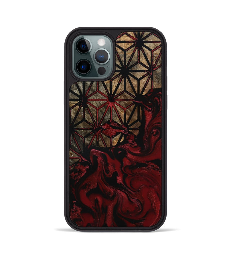 iPhone 12 Pro Wood Phone Case - Cassidy (Pattern, 800661)