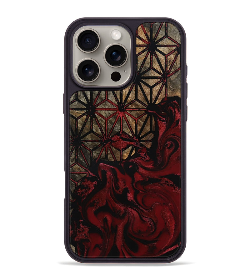 iPhone 16 Pro Max Wood Phone Case - Cassidy (Pattern, 800661)