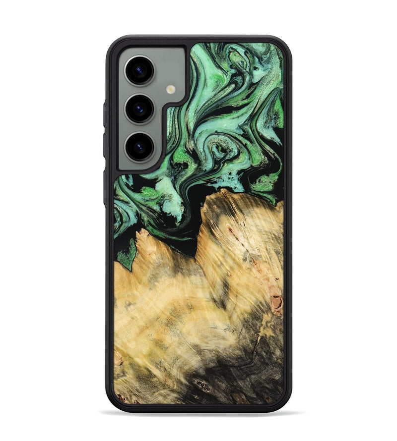 Galaxy S24 Plus Wood Phone Case - Camila (Green, 800663)