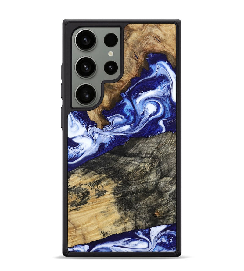 Galaxy S24 Ultra Wood Phone Case - Maxwell (Blue, 800664)