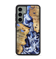 Galaxy S24 Plus Wood Phone Case - Zona (Blue, 800667)