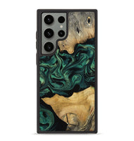 Galaxy S23 Ultra Wood Phone Case - Jammie (Green, 800668)