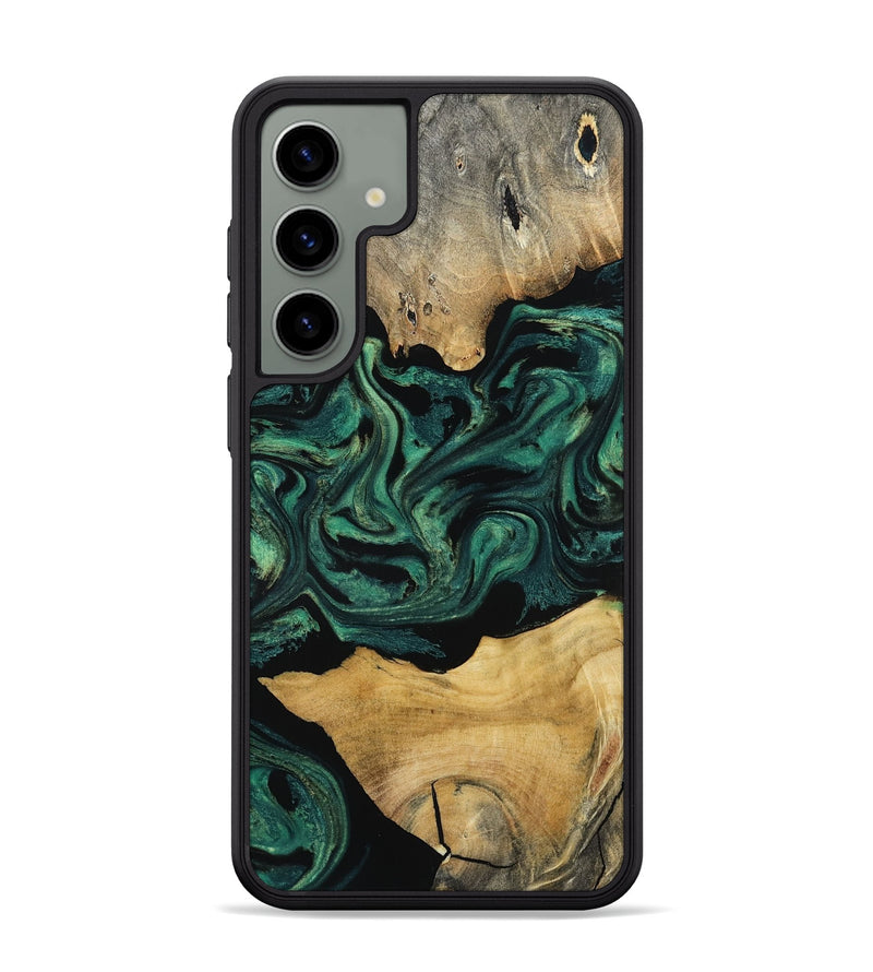 Galaxy S24 Plus Wood Phone Case - Jammie (Green, 800668)