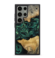 Galaxy S24 Ultra Wood Phone Case - Jammie (Green, 800668)
