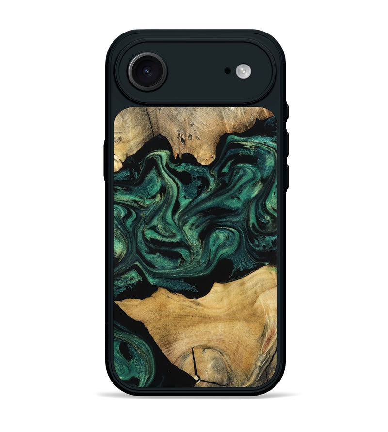 iPhone 17 Air Wood Phone Case - Jammie (Green, 800668)