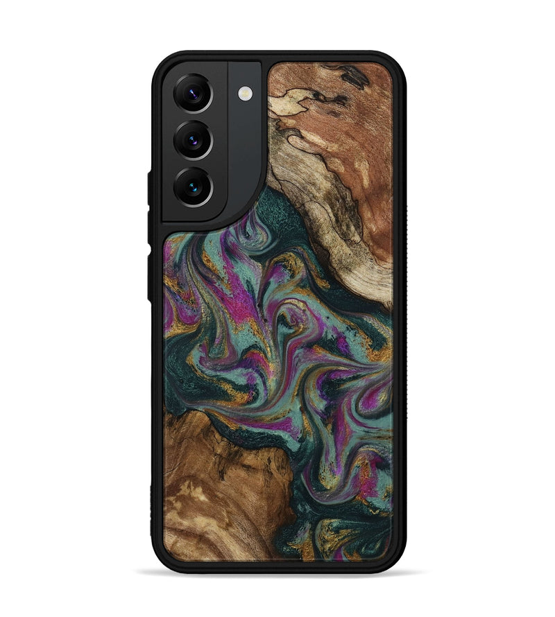 Galaxy S22 Plus Wood Phone Case - Cori (Green, 800669)