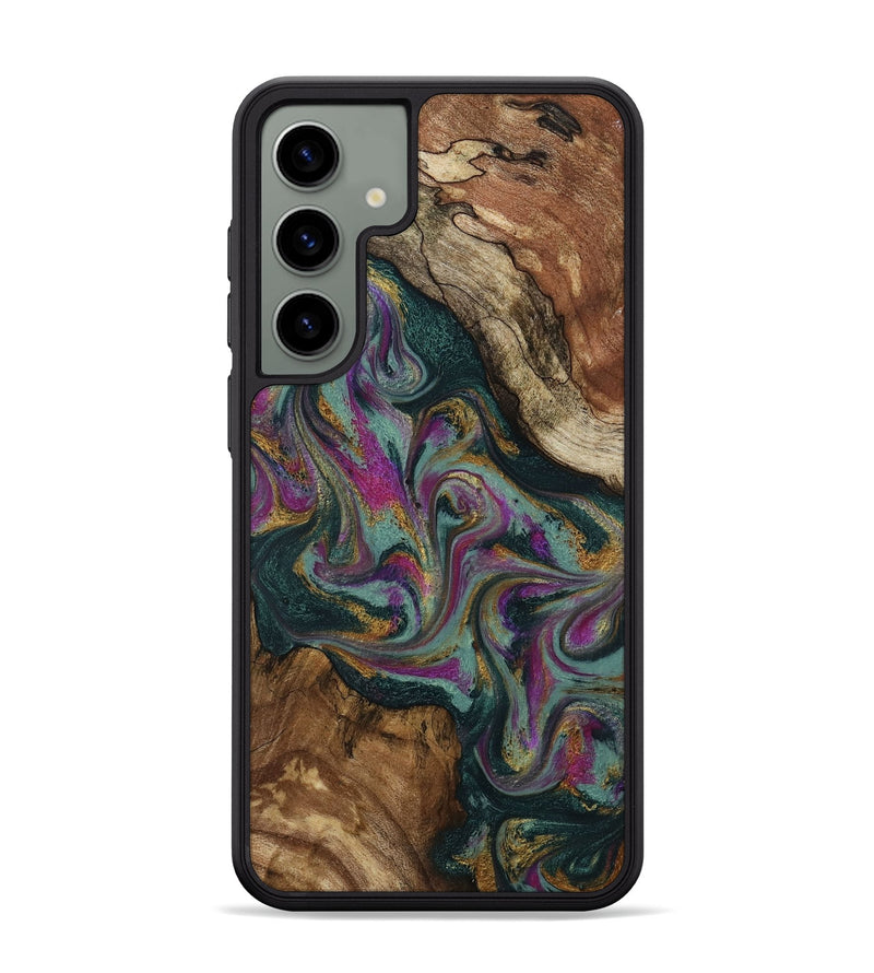 Galaxy S24 Plus Wood Phone Case - Cori (Green, 800669)