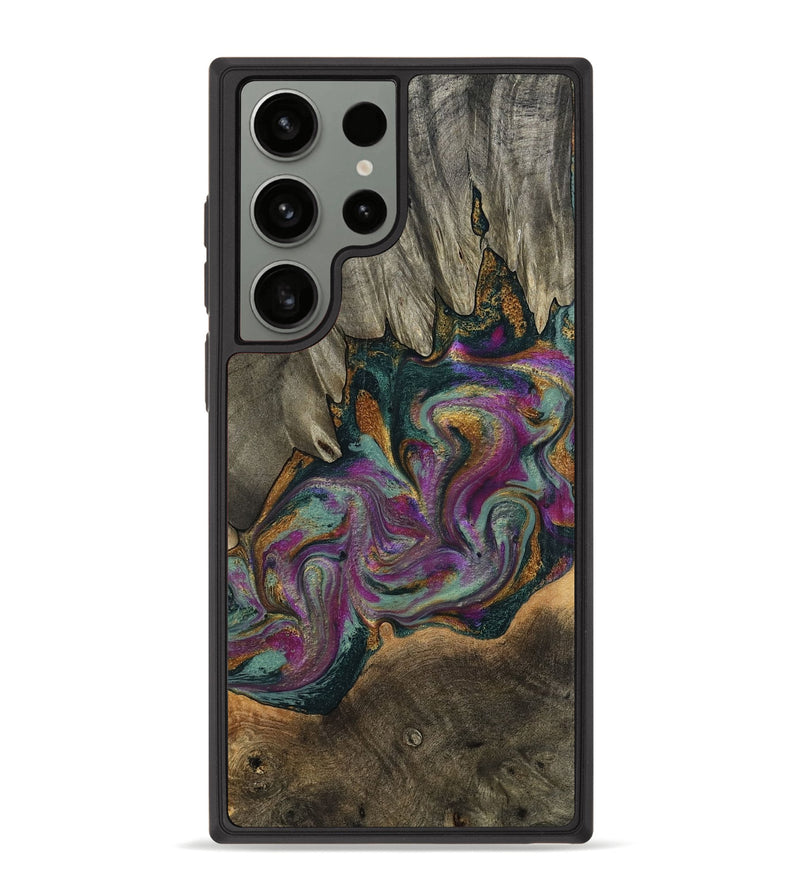 Galaxy S23 Ultra Wood Phone Case - Gerard (Green, 800670)