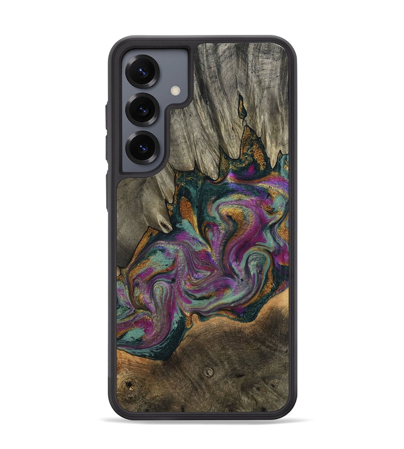 Galaxy S25 Plus Wood Phone Case - Gerard (Green, 800670)