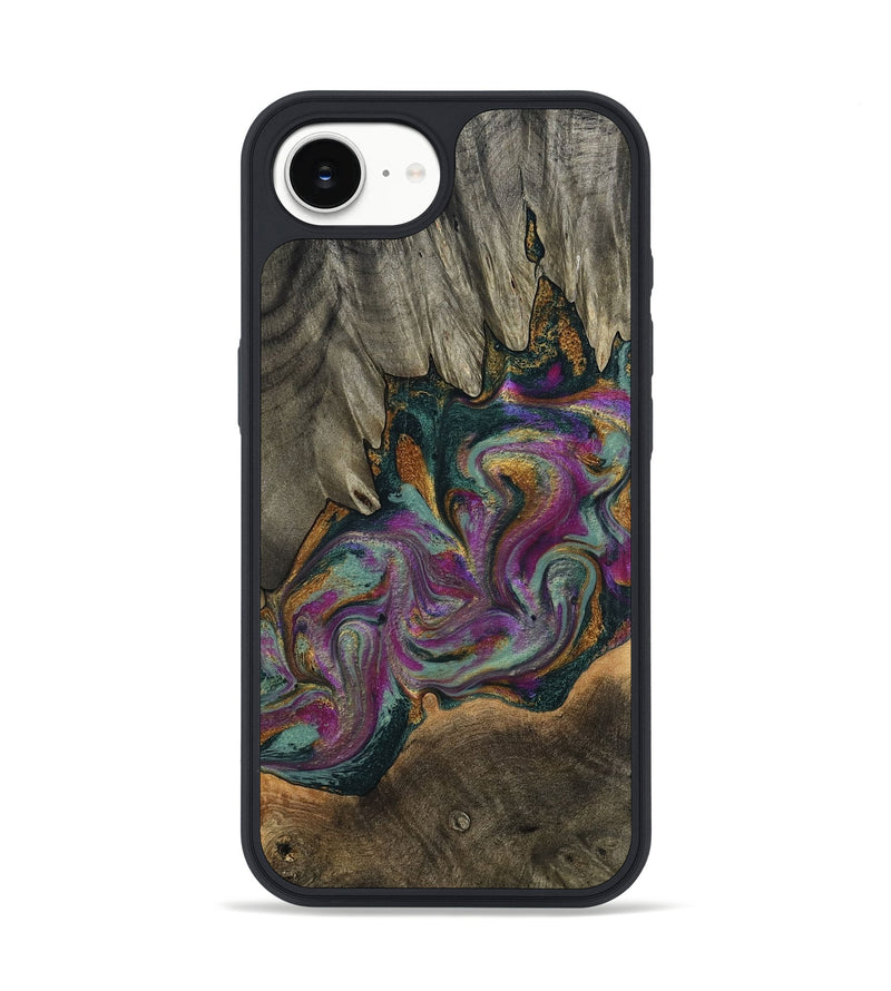 iPhone 16e Wood Phone Case - Gerard (Green, 800670)