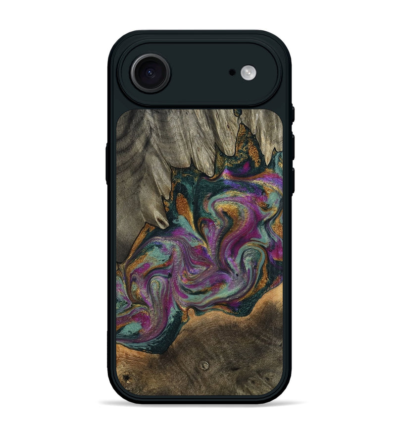 iPhone 17 Air Wood Phone Case - Gerard (Green, 800670)