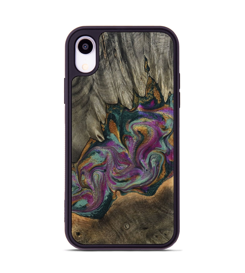 iPhone Xr Wood Phone Case - Gerard (Green, 800670)