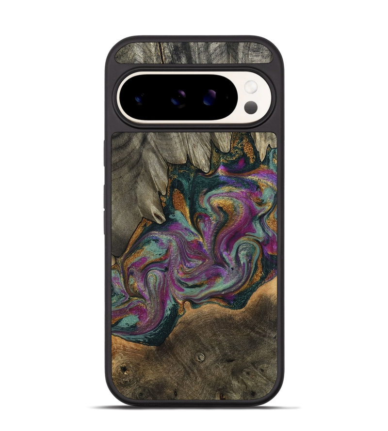 Pixel 9 Wood Phone Case - Gerard (Green, 800670)