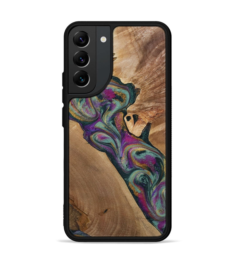 Galaxy S22 Plus Wood Phone Case - Desirae (Green, 800671)