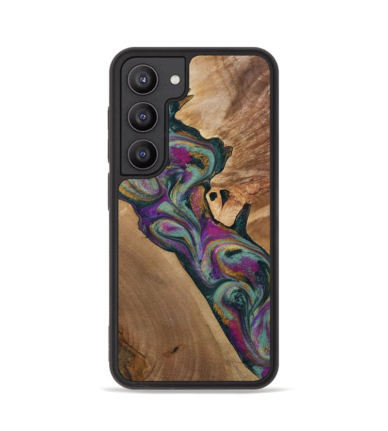 Galaxy S23 Wood Phone Case - Desirae (Green, 800671)