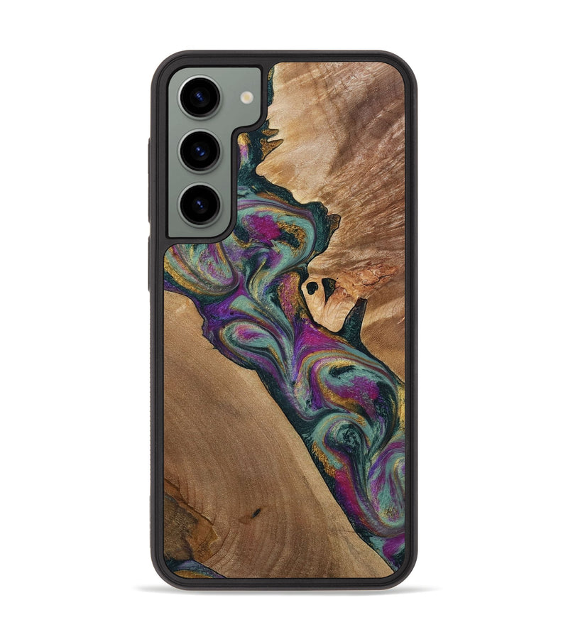 Galaxy S23 Plus Wood Phone Case - Desirae (Green, 800671)