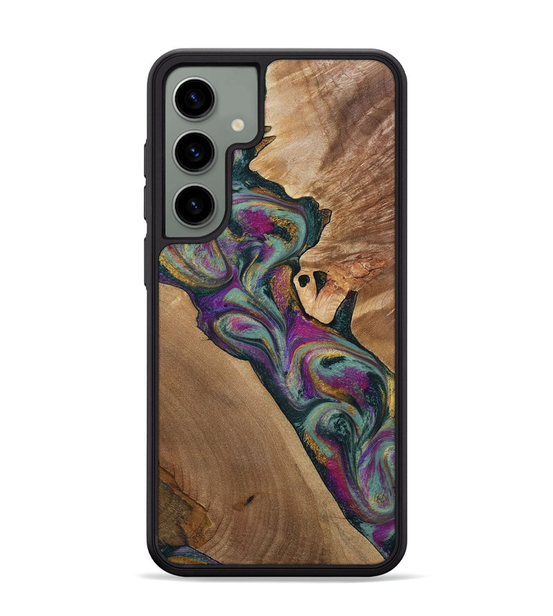 Galaxy S24 Plus Wood Phone Case - Desirae (Green, 800671)