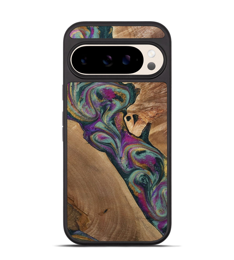 Pixel 10 Wood Phone Case - Desirae (Green, 800671)