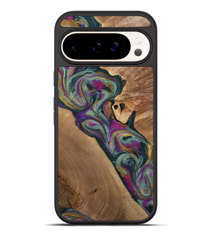 Pixel 10 Pro XL Wood Phone Case - Desirae (Green, 800671)