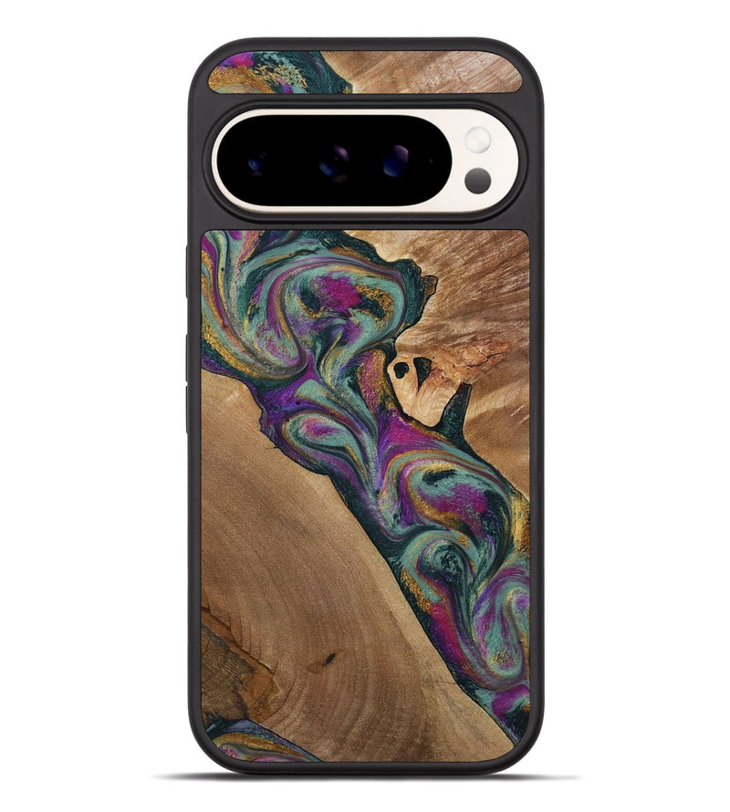 Pixel 9 Pro XL Wood Phone Case - Desirae (Green, 800671)