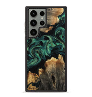 Galaxy S23 Ultra Wood Phone Case - Lizeth (Green, 800676)