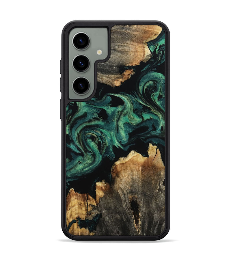 Galaxy S24 Plus Wood Phone Case - Lizeth (Green, 800676)
