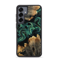 Galaxy S25 Plus Wood Phone Case - Lizeth (Green, 800676)