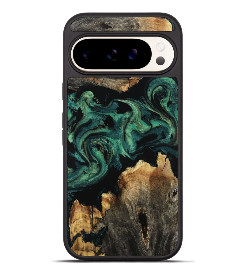 Pixel 9 Pro XL Wood Phone Case - Lizeth (Green, 800676)