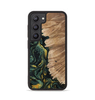 Galaxy S23 Wood Phone Case - Madilyn (Green, 800681)