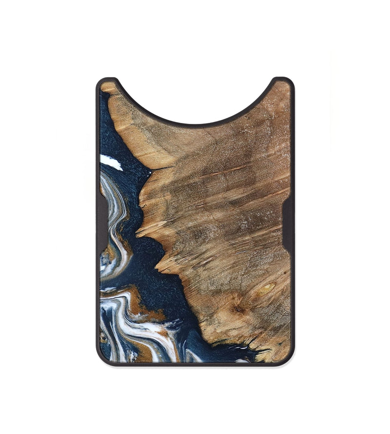 Alloy Wood Wallet - Whitley (Teal & Gold, 800685)