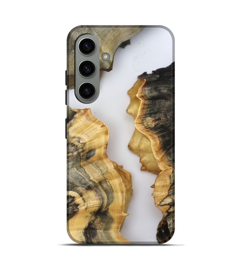 Galaxy S24 Wood Live Edge Phone Case - Son (Clear, 800709)