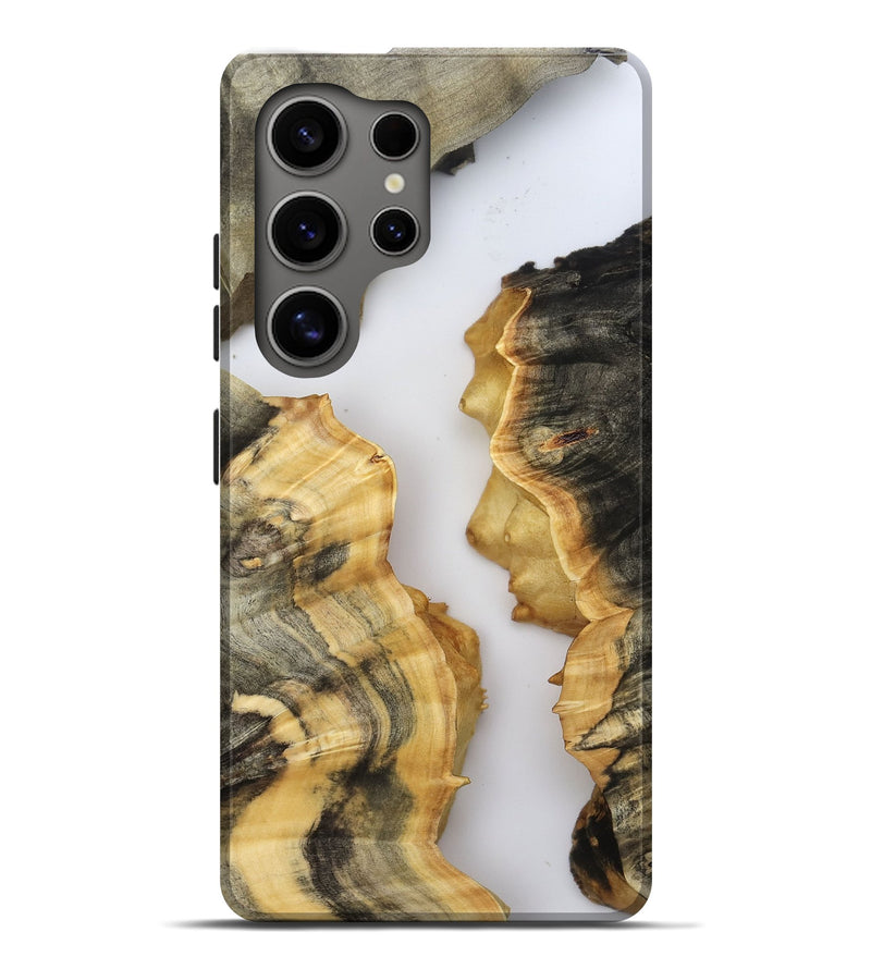Galaxy S25 Ultra Wood Live Edge Phone Case - Son (Clear, 800709)
