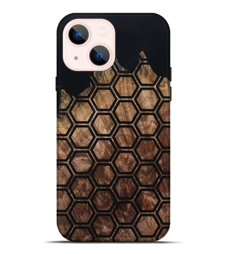 iPhone 14 Plus Wood Live Edge Phone Case - Isidore (Pattern, 800711)